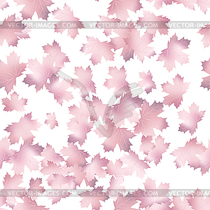 Осенний фон с листьями клена. EPS 10 - векторный клипарт EPS