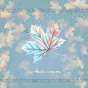 Abstract background with rain pattern. EPS 10 - vector image