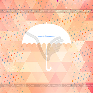 Abstract background with rain pattern. EPS 10 - vector EPS clipart