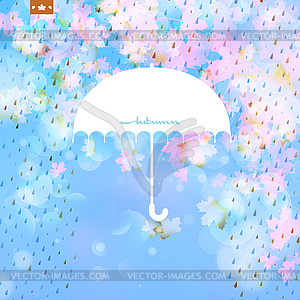 Abstract background with rain pattern. EPS 10 - color vector clipart