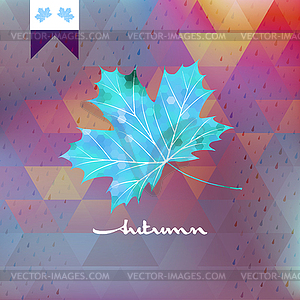 Autumn Vintage Pattern for Layout. EPS 10 - vector image