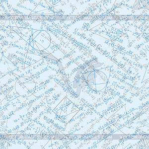 Mathematics seamless. EPS 10 - vector clip art