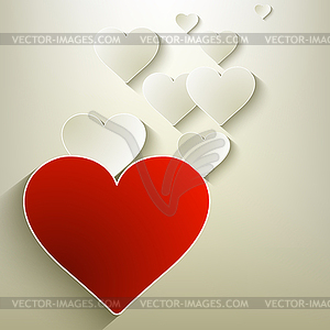 Valentine`s day background. EPS 10 - vector clipart