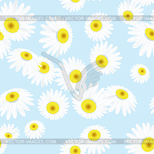 Seamless texture with flowers. EPS 10 - color vector clipart