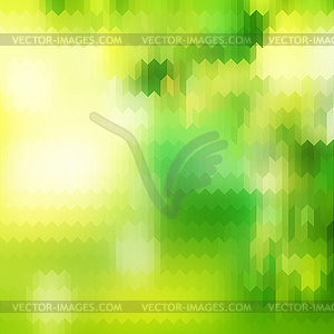 Солнечный абстрактный зеленый характер. EPS 10 - клипарт Royalty-Free