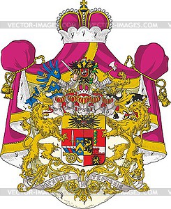 Барклай-де-Толли-Веймарн (князья), герб - изображение в векторе