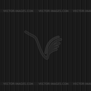 Black wood panel background. Wooden wall imitation - vector image